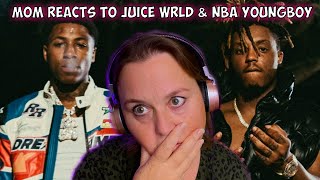 My MOM Reacts To Juice WRLD  Bandit ft NBA Youngboy Directed by Cole Bennett [upl. by Silvester]