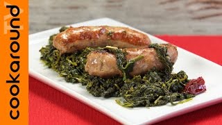 Salsiccia e friarielli  Ricette secondi sfiziosi [upl. by Firestone]