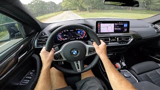 2025 BMW x4 M40i POV Drive Impressions and ASMR [upl. by Johiah]