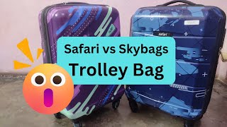 Safari Trolley Bags vs Skybags [upl. by Bryner512]