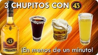 3 chupitos con Licor 43  Drinking RULES [upl. by Alberta]