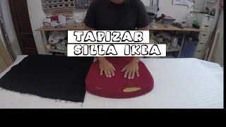 como tapizar silla ikea [upl. by Eiro]