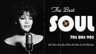 The Very Best Of Soul 70s 80s90s Soul Marvin Gaye Whitney Houston Al Green Teddy Pendergrass [upl. by Nnaear]