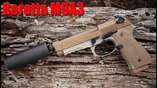 Beretta M9A3 First Shots [upl. by Cato504]