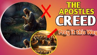 🙏🔥WHAT Is The Apostles Creed⁉️ [upl. by Corissa]