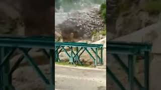 Insane debris flow in Himachal Pradesh India😱 [upl. by Bornstein709]