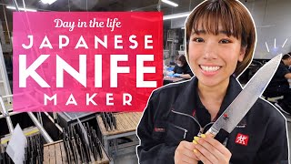 Day in the Life of a Japanese Knife Maker [upl. by Bibby]