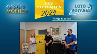 LOTERIES 2024  Félicitations aux 𝒈𝒂𝒈𝒏𝒂𝒏𝒕𝒔 du 20 juin [upl. by Nhaj]