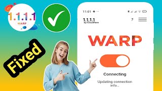 Fix 1111 vpn not connecting  1111 vpn connection problem 2024  cloudflare warp not connecting [upl. by Anerec]