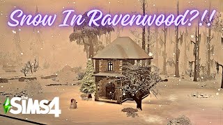 Snow in Ravenwood Sims 4 mod Review [upl. by Natalia235]