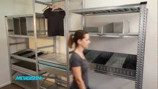 METALSISTEM Super 123 Shelving assembly [upl. by Anna-Diana]