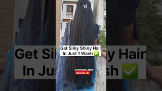 💯Long strong Hair Tips Get Silky Shiny HairHomemade Herbal Shampoohaircarehairhairgrowthshorts [upl. by Lydell]