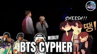 BTS 방탄소년단 Cypher Medley ft Supreme Boi live in Seoul 2017 REACTION  Sheesh [upl. by Winne]