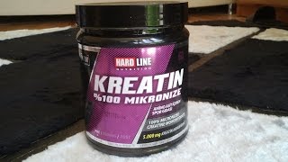 Hardline Nutrition KREATIN 300 GR [upl. by Nivra]