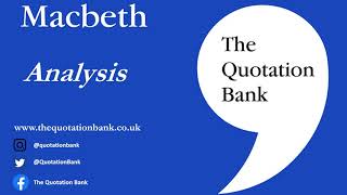 The Quotation Bank Revision Guide Macbeth GCSE English Literature  Feverous Earth in Act 2 Scene 3 [upl. by Meunier]