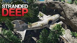 SUSPENDED PLANE WRECK Stranded Deep S4 Episode 25 [upl. by Geiger]