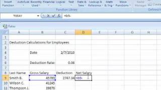 How to Create a Spreadsheet using Excel [upl. by Bocyaj]