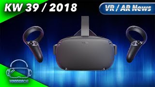 Virtual Reality News Wochenrückblick KW3918 Oculus Connect 5 Oculus Quest Pimax Auslieferung [upl. by Aicella]