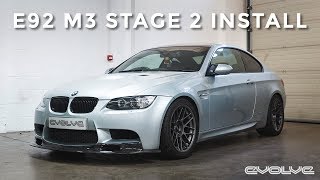 E92 M3 Stage 2 Upgrade  Eventuri Intake Install  Exhaust SoundDyno Run [upl. by Loriner]