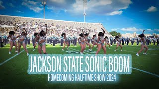 Jackson State Sonic Boom Homecoming Halftime Show 2024 [upl. by Hgielrahc]