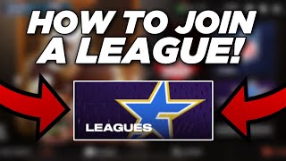 HOW TO JOIN A LEAGUE IN MADDEN MOBILE 25 SIMPLE AND EASY [upl. by Nanreik493]