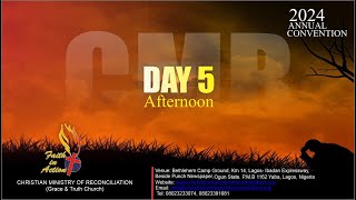 DAY 5 AFTERNOON Sermon By Pst Benjamin [upl. by Romulus]