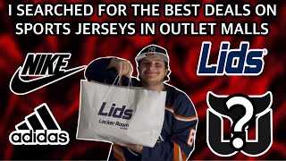 I Tried Finding The Best Deals On Sports Jerseys At Outlet Malls [upl. by Sirrot]