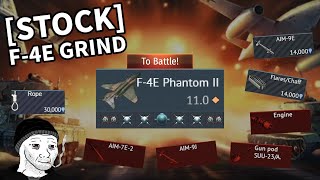 STOCK F4E Phantom Experience🔥 Worst plane in this BR💀Im getting wrecked every game [upl. by Arlena]