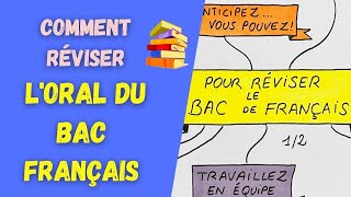 ORAL du BAC de FRANÇAIS  comment le réviser [upl. by Asim897]