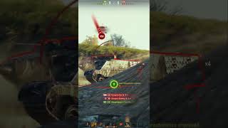 T110E5 vs IS4 and Foch155 shortsvideo wot [upl. by Sucirdor]