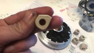 How To Install Dr Pulley Variator Slider weights [upl. by Enyawed921]