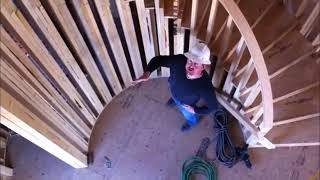 How to Build a Circular Staircase A StepbyStep Guide [upl. by Handler]