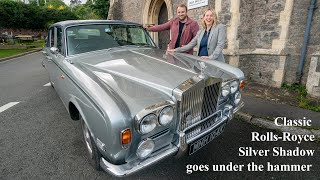 Vintage RollsRoyce with famous first owner set to go up for auction [upl. by Pretrice]