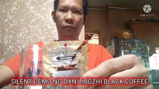 DEMO OF DXN LINGZHI BLACK COFFEE IN ONE SACHET YOU CAN MAKE 5 CUPS OF COFFEE [upl. by Akinad518]