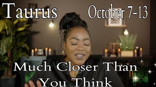 TAURUS quotWEEKLYquot OCTOBER 7  OCTOBER 13  ZODIAC TAROT READING 2024 [upl. by Federico]