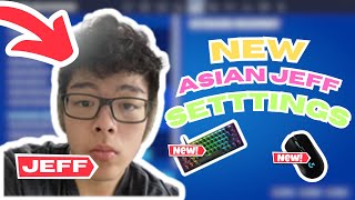 AsianJeffs NEW Chapter 5 Season 3 Fortnite SETTINGS 100 AIMBOT [upl. by Erodaeht469]