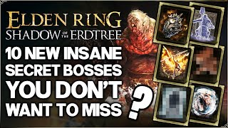 Shadow of the Erdtree  10 IMPORTANT New Optional Bosses You MISSED  Best Weapon amp More Elden Ring [upl. by Pell]