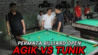 AGIK VS TUNIK ❕PERMATA BILLIARD OPEN TOURNAMENT [upl. by Ednihek]