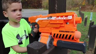 Nerf Blaster Battle Kids Always Win At the Park [upl. by Clinton]