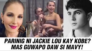 PARINIG NI JACKIE LOU KAY KOBE PARAS MAS GUWAPO DAW SI MAVY LAGASPI [upl. by Nellad]