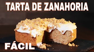 TARTA de ZANAHORIA con Crema de QUESO ¡El Postre Perfecto Carrot cake [upl. by Maltz]