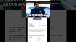 pablomarçal mostra exame toxicológico de Boulos • Veja o desespero da roda viva😳 [upl. by Rhodie]