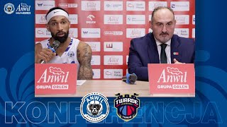 Anwil Włocławek  Arriva Polski Cukier Toruń  Konferencja prasowa [upl. by Brinna]