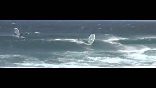 Surfing Windsurfing on Mauis North Shore [upl. by Euphemia]