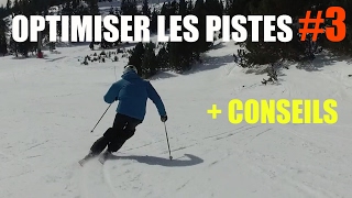 SkiOptimiser les pistes 3  bleue virages carving et virages courts  conseils [upl. by Alage]