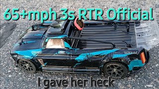 Arrma Infraction BLX 3s 26t Surpassed its 65mph claimed Top Speed easy stock  New 3s Top Speed [upl. by Lance]