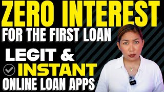 Legit Online Loan Apps na Zero Percent Sa First Loan [upl. by Anahpets671]