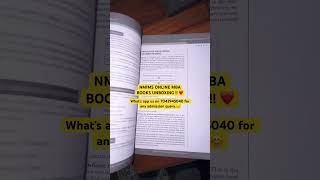 Nmims Online MBA Books Unboxing🔥Online MBA From Narsee Monjee Mumbai ❤️ Online MBA [upl. by Nealson]