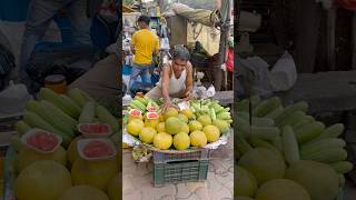 Must try Pomelo Crazy Fruit Cutting Skills [upl. by Esinnej]