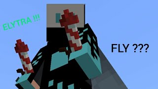 HOW TO FLY ELYTRA IN MCPEMCBE ONLY FOR DPAD USERS👍 [upl. by Wengert]